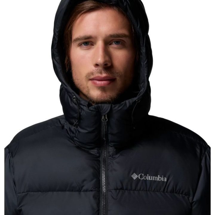 Striukė su gobtuvu Columbia Puffect II, juoda