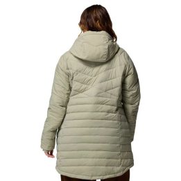 Moteriška dygsniuota striukė Columbia Joy Peak Hooded II Mid, smėlio