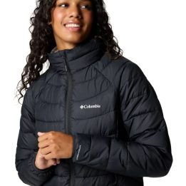 Striukė su viso ilgio užtrauktuku Columbia Powder Lite II, juoda