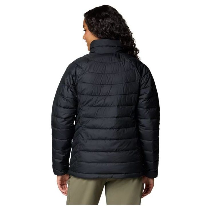 Striukė su viso ilgio užtrauktuku Columbia Powder Lite II, juoda