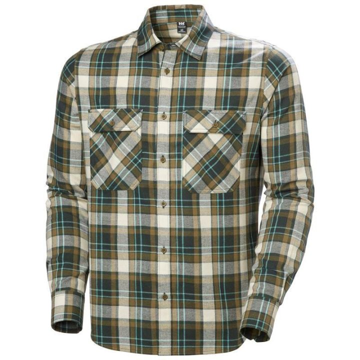 Medvilniniai flaneliniai marškiniai Helly Hansen Okka Flannel