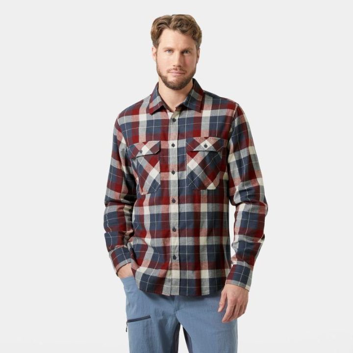 Vyriški medvilniniai flaneliniai marškiniai Helly Hansen LOKKA
