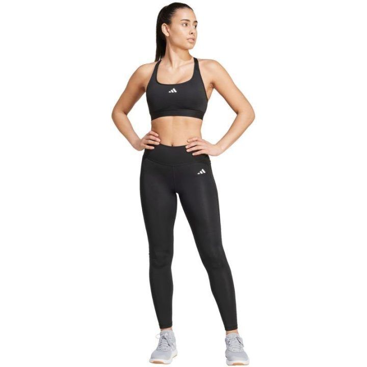 Moteriškos tamprės aukštu juosmeniu adidas Optime Essentials, juodos