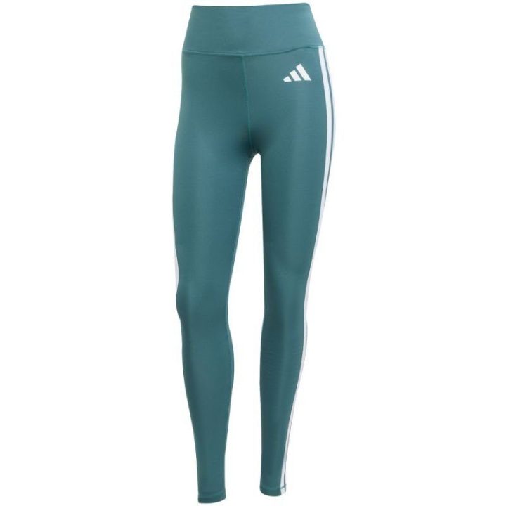 Moteriškos 7/8 tamprės adidas Optime Essentials, žalios