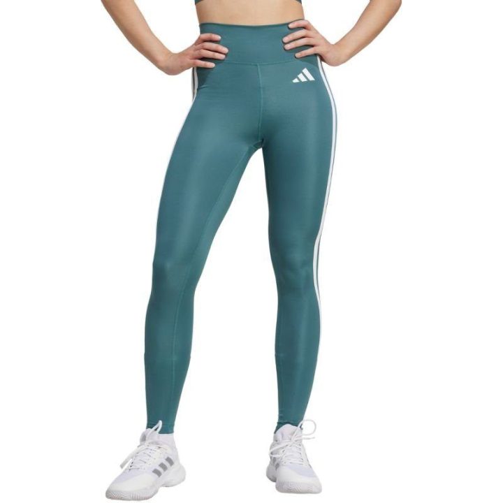 Moteriškos 7/8 tamprės adidas Optime Essentials, žalios