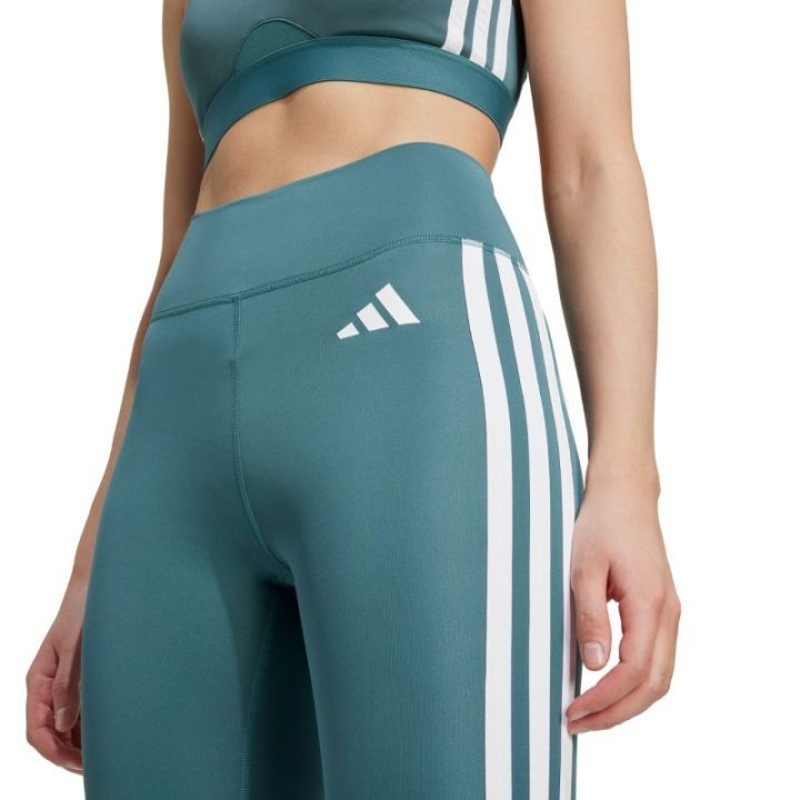 Moteriškos 7/8 tamprės adidas Optime Essentials, žalios