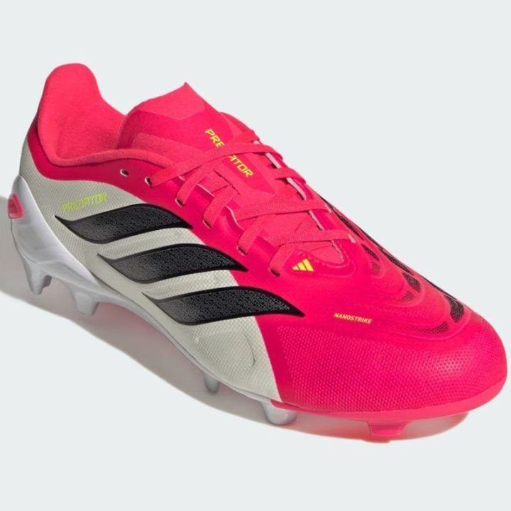 Vaikiški futbolo bateliai natūraliai vejai adidas Predator League