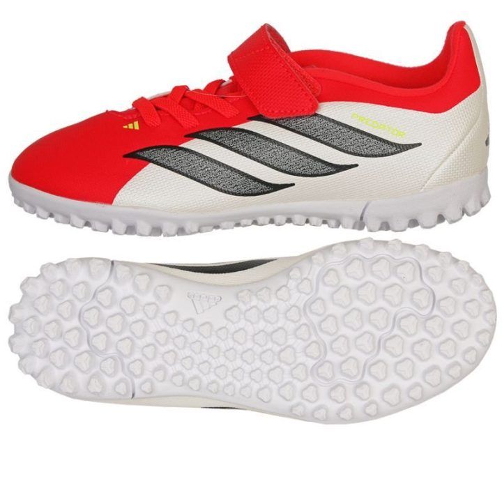 Vaikiški futbolo bateliai su lipukais adidas Predator Club, TF