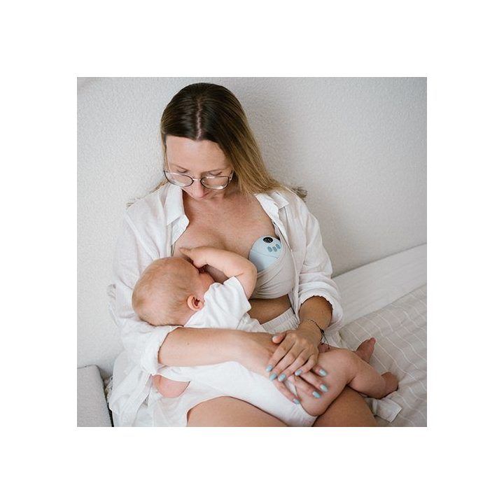 Belaidis elektrinis pientraukis be rankų BabyOno Megan