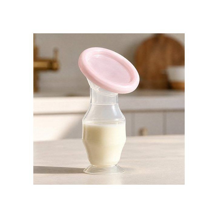 Silikoninis pieno surinkėjas BabyOno, 100 ml