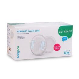 Žindymo įklotai su geliuojančiu absorbentu BabyOno Comfort, 70 vnt