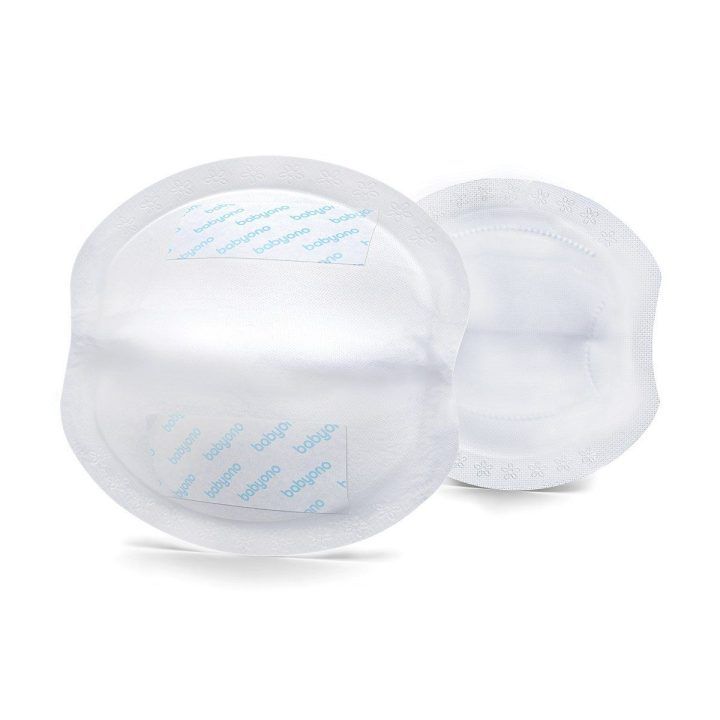 Žindymo įklotai BabyOno Night & Day, 40 vnt., ø 12,5 cm