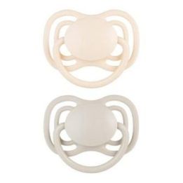 Čiulptukų rinkinys Canpol babies Dental Air, 6–18 mėn., kreminis