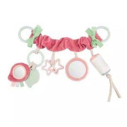 Pakabinamas žaislas vežimėliui Canpol babies Pastel Friends, rožinis