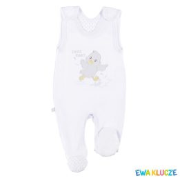 Kūdikių šliaužtinukas Ewa Newborn, 62 dydžio, baltas
