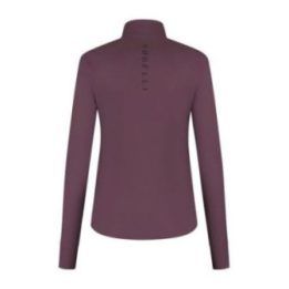 Bėgimo džemperis su užtrauktuku Rogelli Essential, violetinis