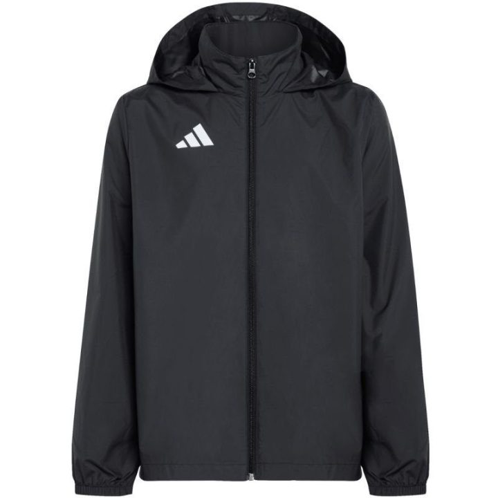 Vaikiška vėjo striukė adidas Entrada 26 Multi, juoda