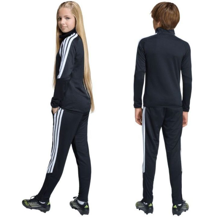 Vaikiškos futbolo kelnės adidas Tiro 26 League, juodos ir baltos