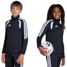 Vaikiškas futbolo džemperis adidas Tiro 26 League, juodas ir baltas