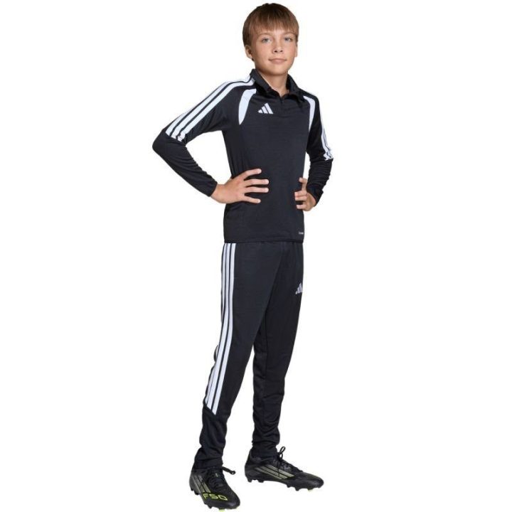 Vaikiškas futbolo džemperis adidas Tiro 26 League, juodas ir baltas