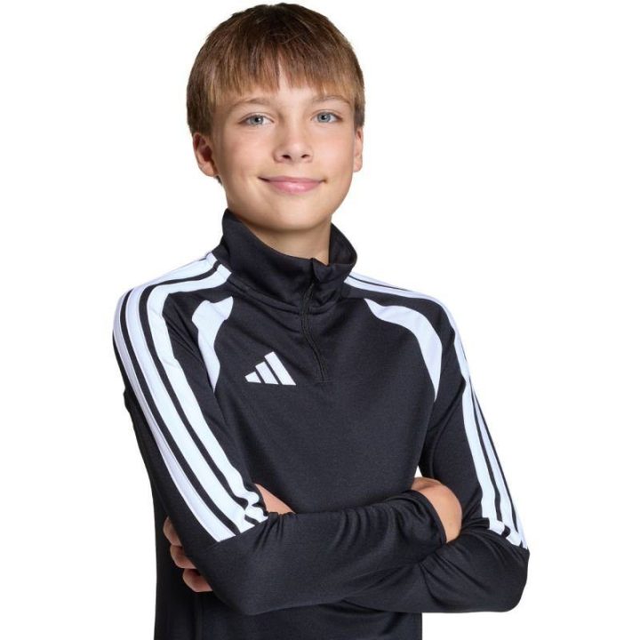 Vaikiškas futbolo džemperis adidas Tiro 26 League, juodas ir baltas