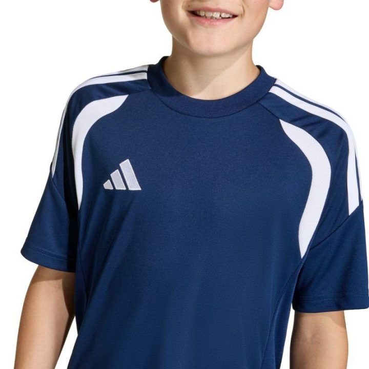 Vaikiški marškinėliai adidas Tiro 26 League, tamsiai mėlyni ir balti
