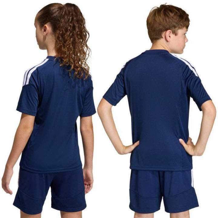 Vaikiški marškinėliai adidas Tiro 26 League, tamsiai mėlyni ir balti