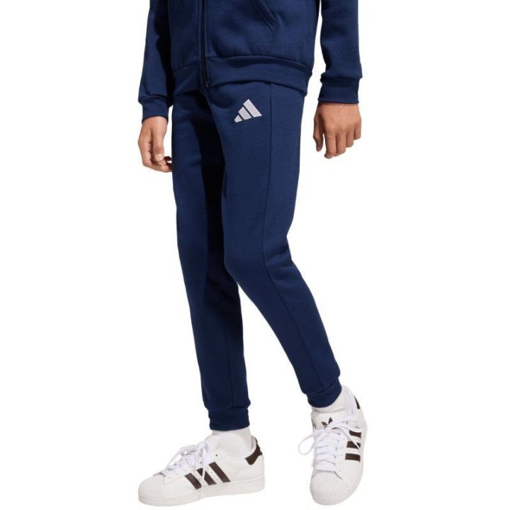 Vaikiškos sportinės kelnės adidas Entrada 26, tamsiai mėlynos