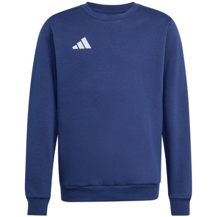 Vaikiškas medvilninis džemperis adidas Entrada 26, tamsiai mėlynas