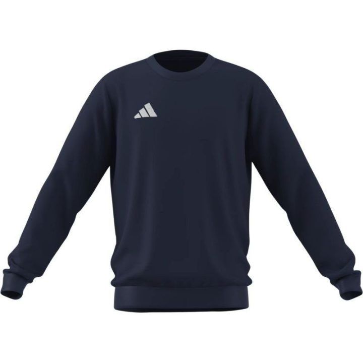 Vaikiškas medvilninis džemperis adidas Entrada 26, tamsiai mėlynas