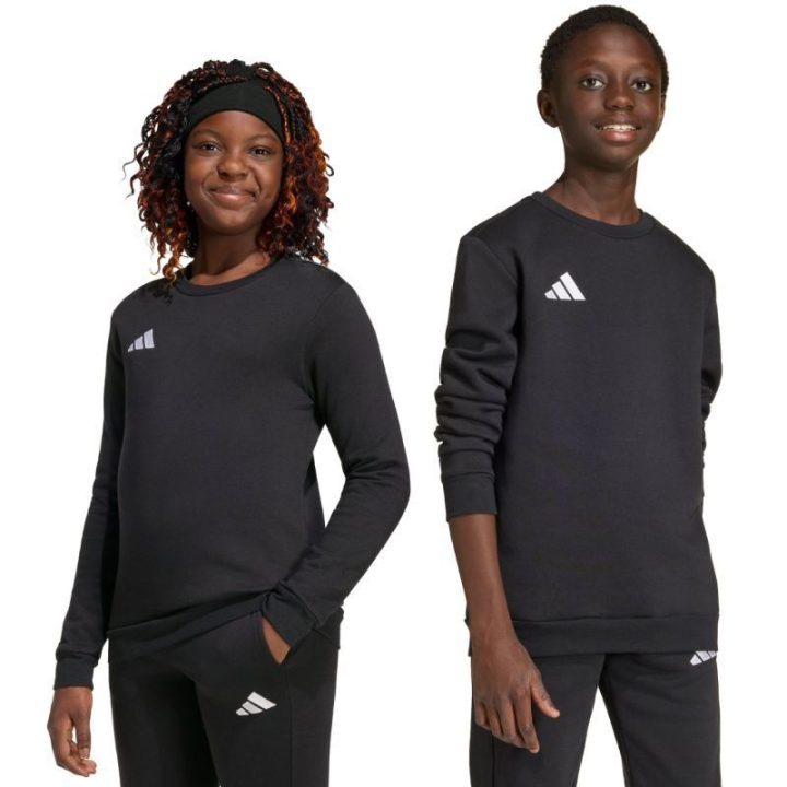 Vaikiškas džemperis adidas Entrada 26 Sweat Top, juodas