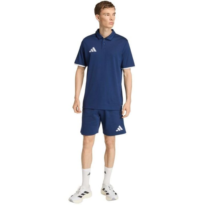 Vyriški polo marškinėliai adidas Entrada 26, tamsiai mėlyni