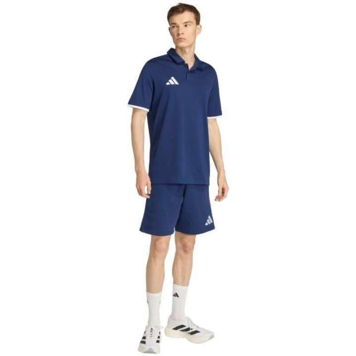 Vyriški polo marškinėliai adidas Entrada 26, tamsiai mėlyni
