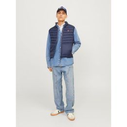 Pašiltinta liemenė Jack & Jones JJEMULTI, tamsiai mėlyna ir raudona