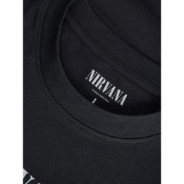 Vyriški marškinėliai su Nirvana motyvu Jack&Jones, juodi