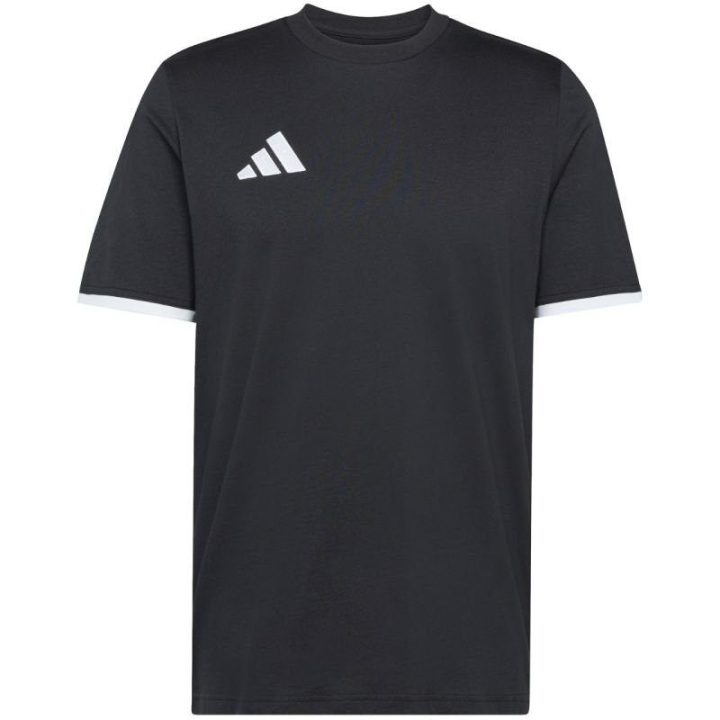 Vyriški medvilniniai marškinėliai adidas Entrada 26, juodi
