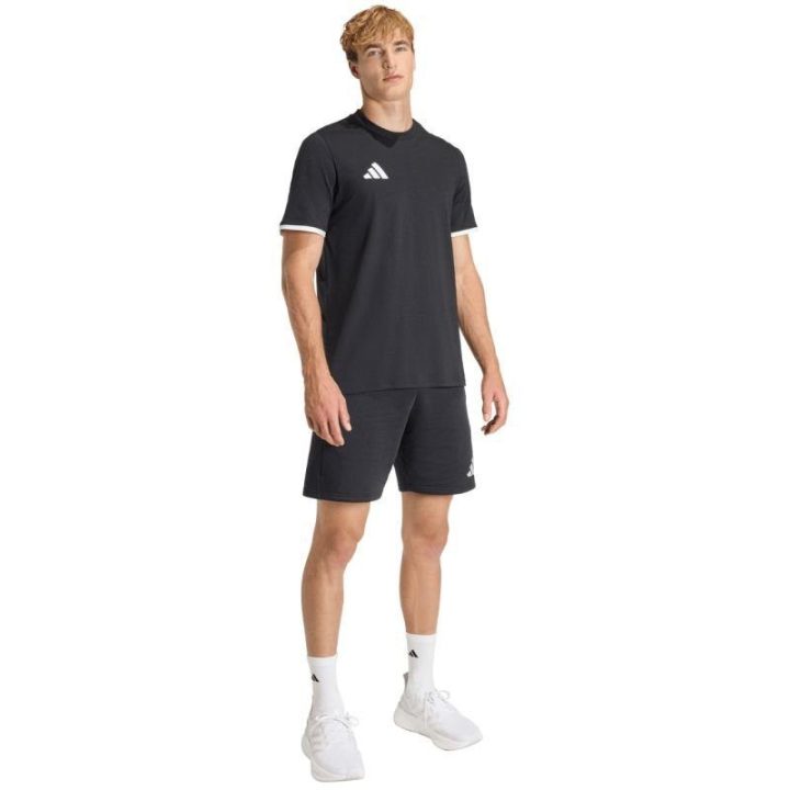 Vyriški medvilniniai marškinėliai adidas Entrada 26, juodi