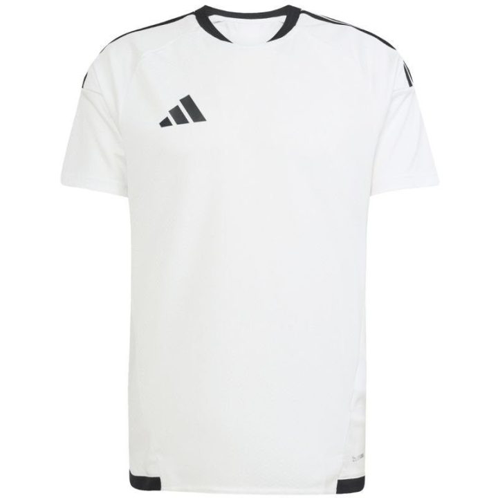 Vyriški futbolo marškinėliai adidas Tiro 26 Competition, balti ir juodi
