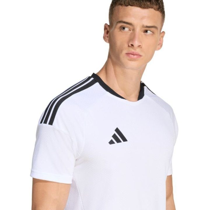 Vyriški futbolo marškinėliai adidas Tiro 26 Competition, balti ir juodi