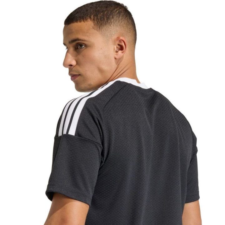Vyriški futbolo marškinėliai adidas Tiro 26, juodi ir balti