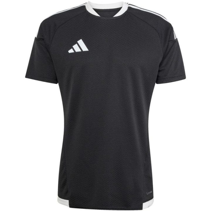 Vyriški futbolo marškinėliai adidas Tiro 26, juodi ir balti