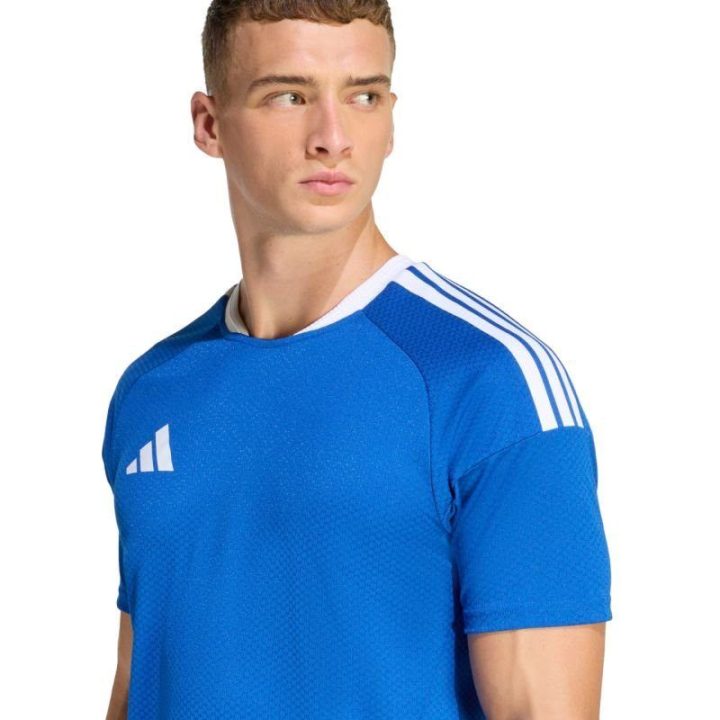 Vyriški futbolo marškinėliai adidas Tiro 26, mėlyni ir balti