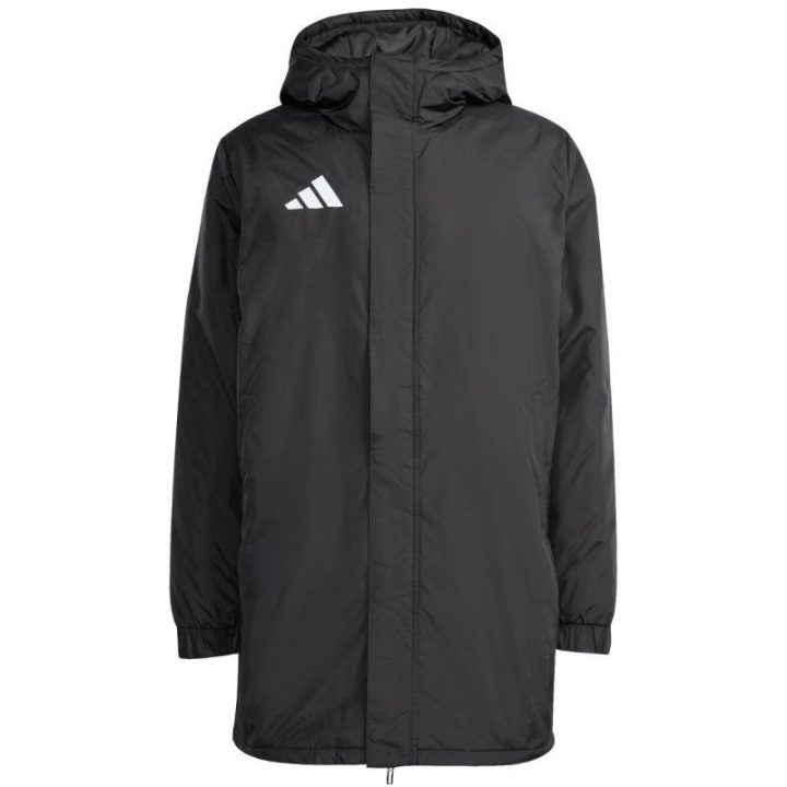 Vyriška pašiltinta striukė adidas Entrada 26 Stadium, juoda