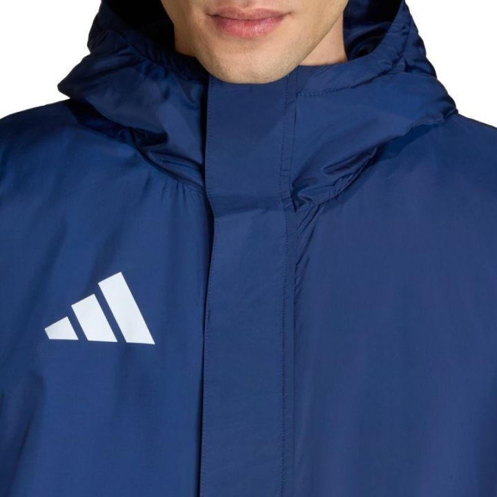 Vyriška pašiltinta striukė adidas Entrada 26 Stadium, tamsiai mėlyna