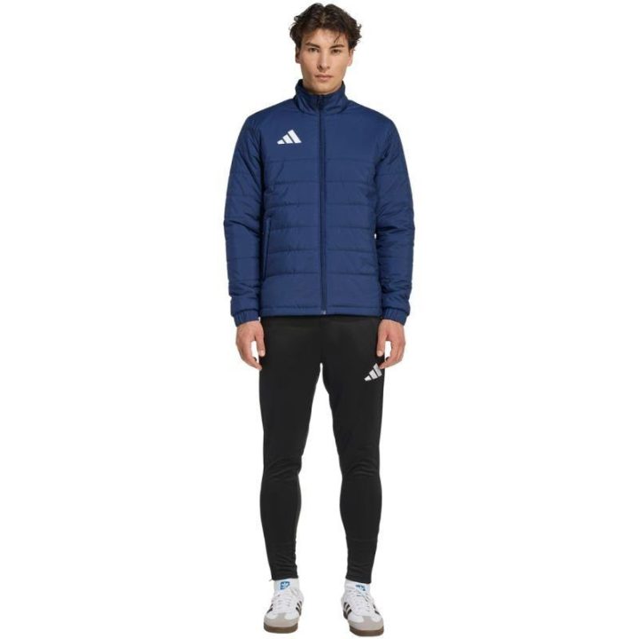 Vyriška dygsniuota striukė adidas Entrada 26 Light, tamsiai mėlyna