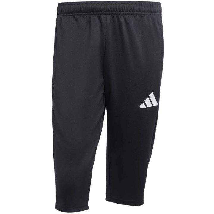 Vyriškos 3/4 ilgio treniruočių kelnės adidas Entrada 26, juodos