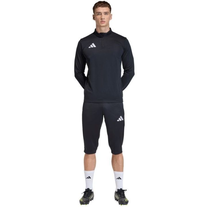 Vyriškos 3/4 ilgio treniruočių kelnės adidas Entrada 26, juodos