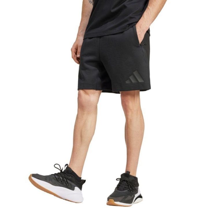 Vyriški šortai su užtrauktukais kišenėse adidas Z.N.E., juodi