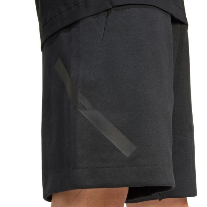 Vyriški šortai su užtrauktukais kišenėse adidas Z.N.E., juodi