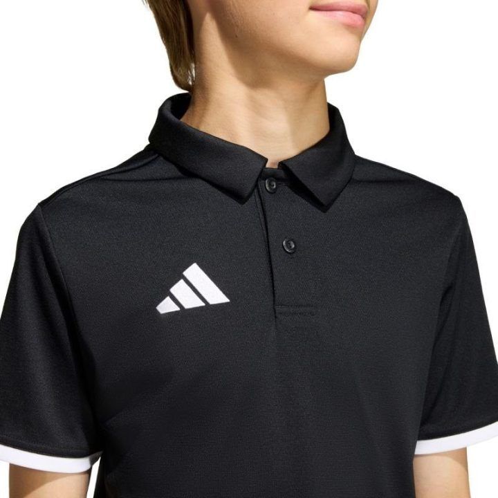 Vaikiški polo marškinėliai adidas Entrada 26, juodi